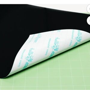 Black Permanent Vinyl Sheet
